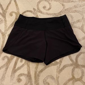 🖤Lululemon Black Speed Up Shorts🖤